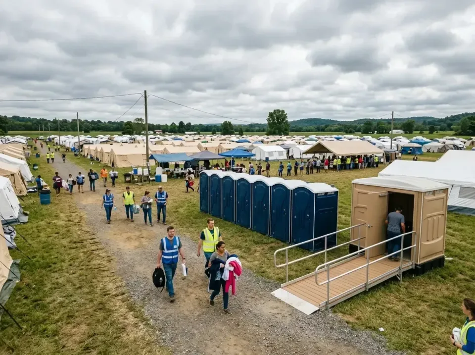 disaster-relief-camp-restrooms-010 — frequently asked questions, Dumpster & Portable Bathrooms Rental in Hillview, KY
